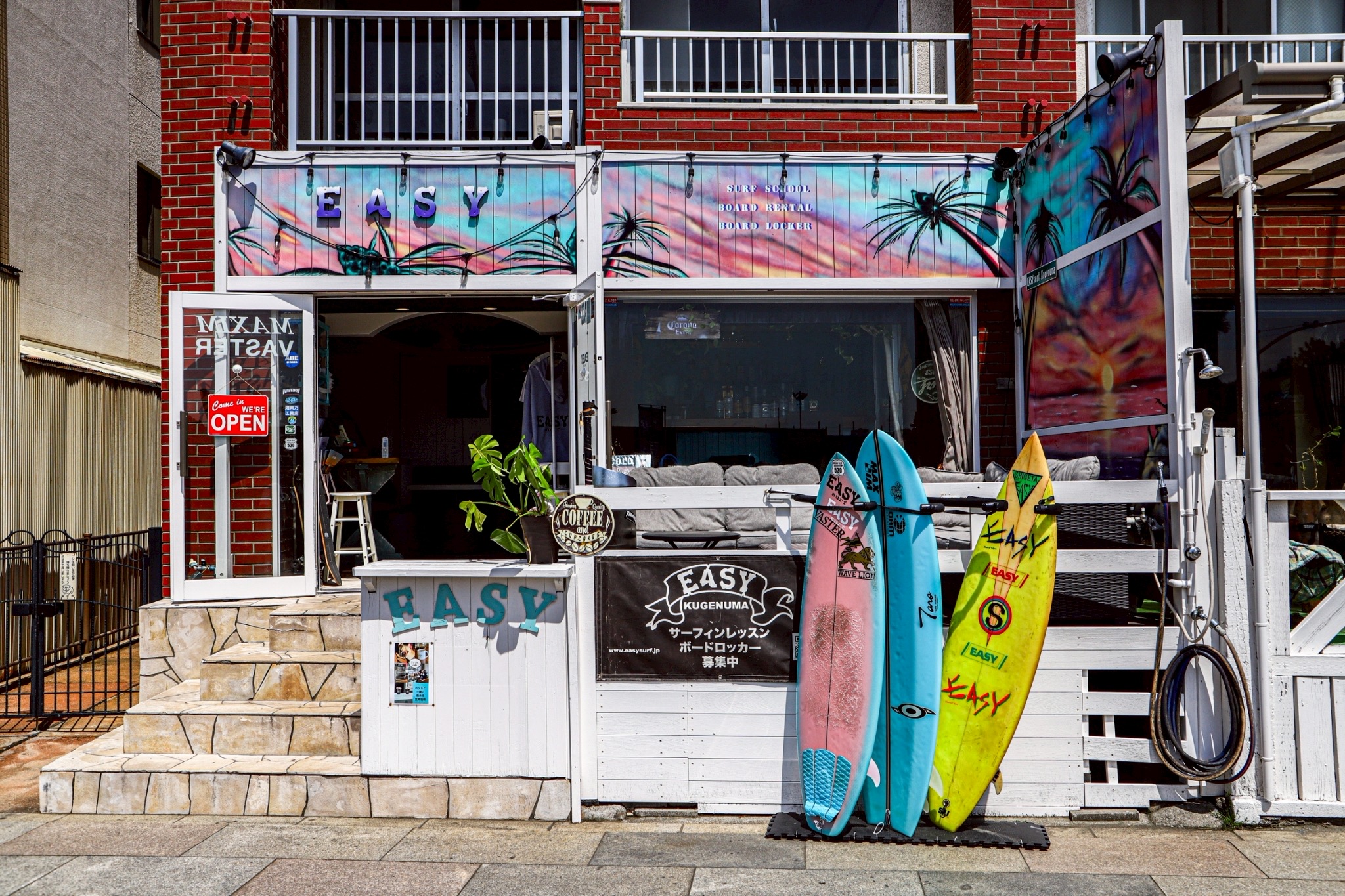 湘南 鵠沼 海まで1分🏄海を楽しめるサーフィンスクール・レンタル